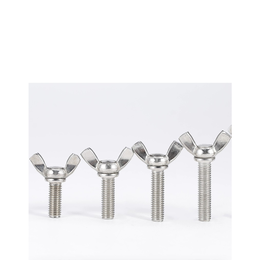 5 cái M5 Bulong tai hồng tai chuồn M5 inox304 M5X10,M5X12,M5X16,M5X20,M5X30