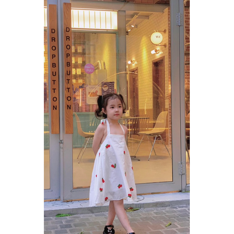 [ARIAN BABY] Váy Yếm Hai Dây Cho Bé Gái