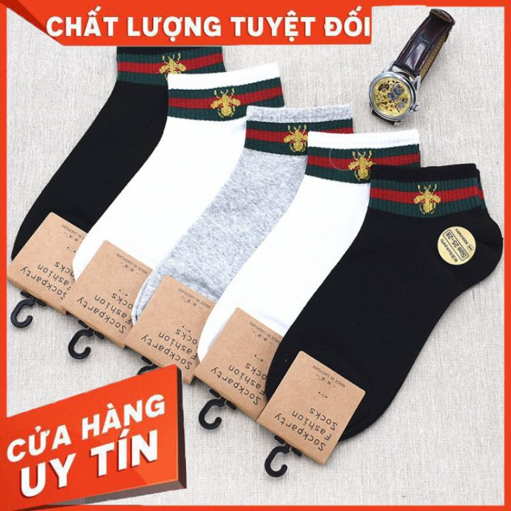 Tất nam cao cấp Gucci, tất khử mùi thông thoáng