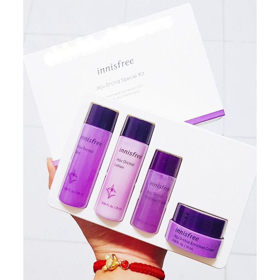 BỘ 4 MÓN DƯỠNG DA INNISFREE SET MINI