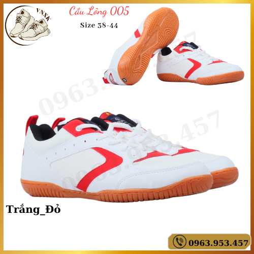 Giày cầu lông Chính Hãng Chí Phèo  giày Thái Dương mã 005 đế khâu, ôm chân, da mềm thoáng khí