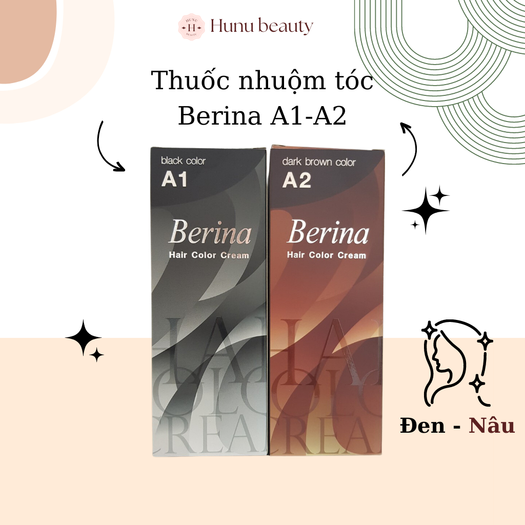 Thuốc nhuộm tóc Berina A1-A2