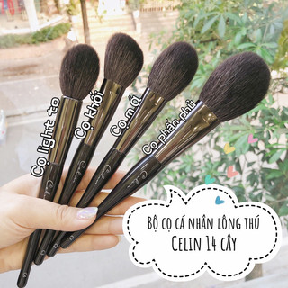 Bộ Cọ Cá Nhân Celin 15 cây lông thú