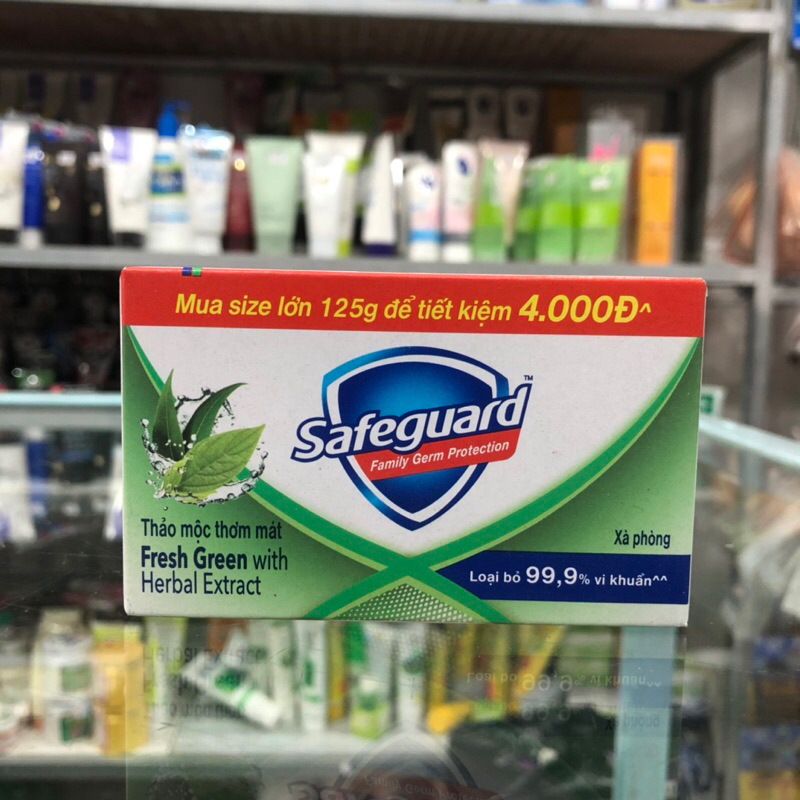 Xà Phòng Diệt Khuẩn SAFEGUARD Cục 125g