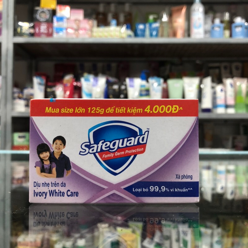 Xà Phòng Diệt Khuẩn SAFEGUARD Cục 125g