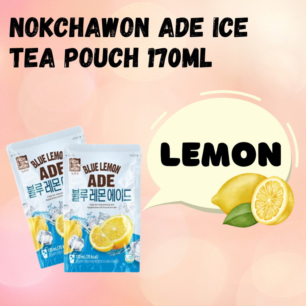 Trà Chanh Nokchawon Hàn Quốc - túi 170ml mát lạnh sảng khoái