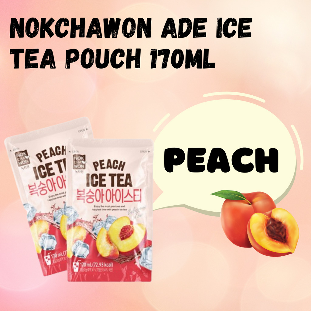 Trà Chanh Nokchawon Hàn Quốc - túi 170ml mát lạnh sảng khoái