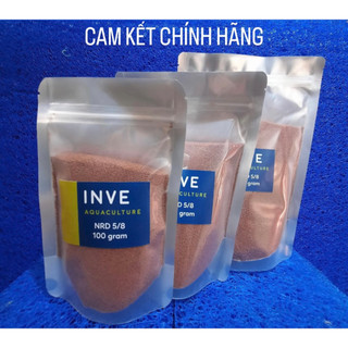 100g, 300g, 500g Cám Thái cá cảnh Inve 5/8 cho cá Vàng, Cá Betta, Cá 7 màu