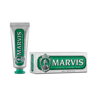 Kem đánh răng marvis classic strong mint 25ml