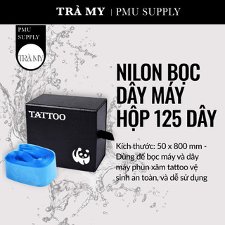 Nilong bọc dây máy phun xăm (Xanh)