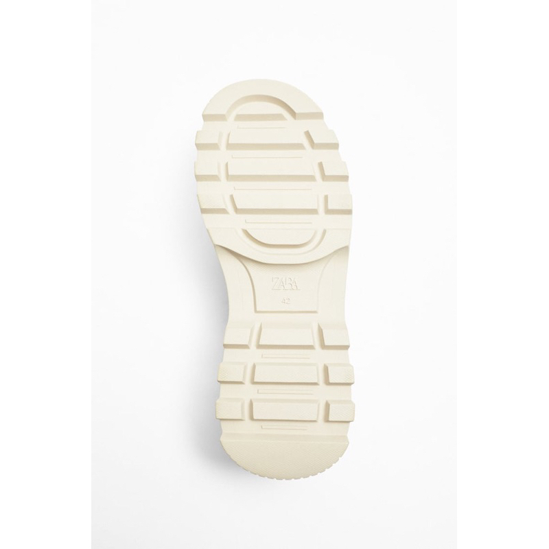 Giày moccasin trắng Zara authentic size 41