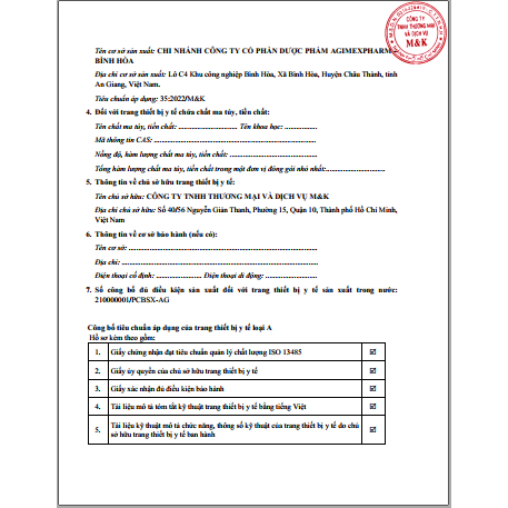 Dung dịch Test sùi mào gà tại nhà.