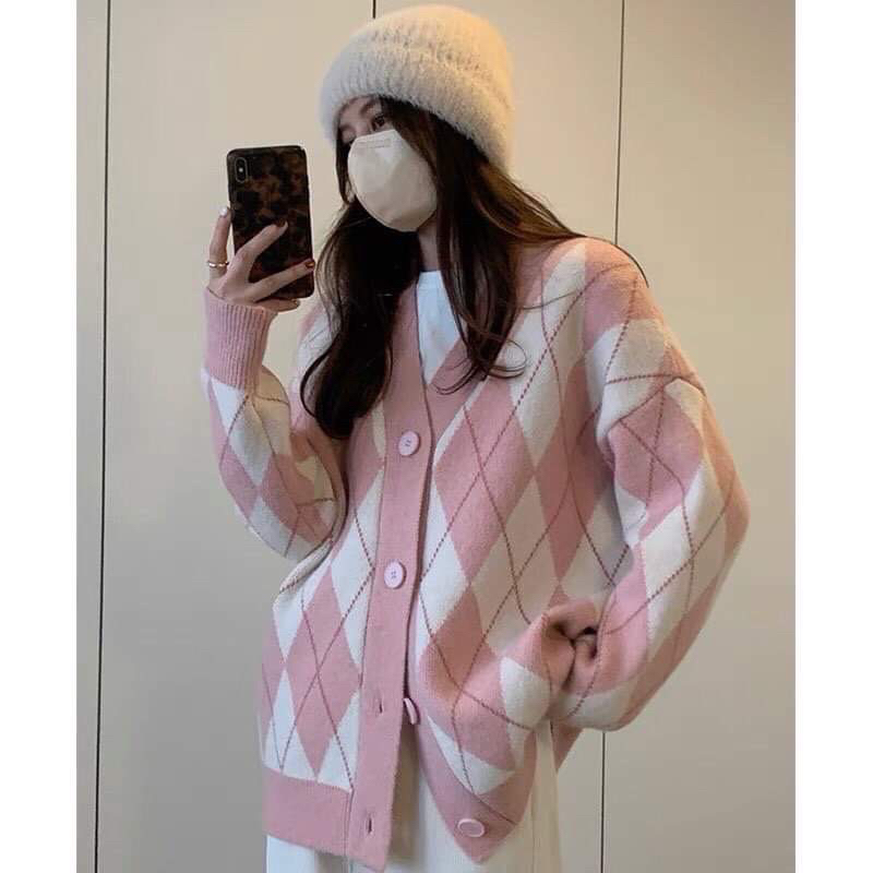 Áo khoác cadigan karo