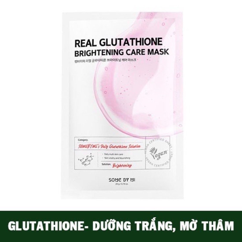 COMBO 5 Mặt Nạ Giấy Dưỡng Trắng Da, Ngừa Mụn Some By Mi Mask Mẫu Mới