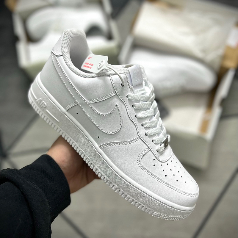 Giày AF1 trắng basic best quaility | Bigsize 44-45-46-47-48