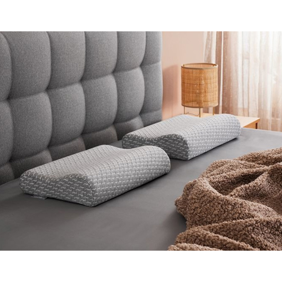 Ruột gối Memory Foam | JYSK Wellpur Kvina | xám | R30xD50xC10/7cm