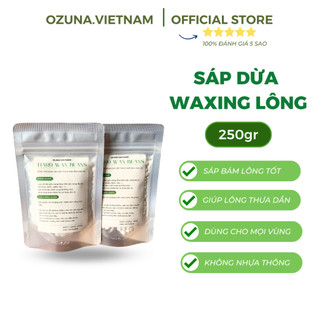  Sáp wax lông cao cấp siêu bám, sáp dừa coconut và trong suốt 100gr