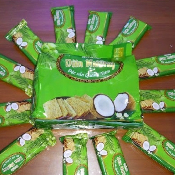 Bánh Dừa Nướng Quỳnh Trân Thơm Giòn, Bánh Dừa Nướng Quảng Nam 180g