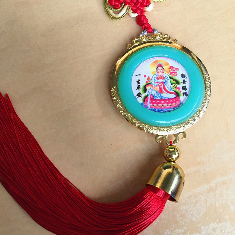 Khánh Ngọc Treo Xe Phật Bà Quan Âm - Vạn Sự Như Ý - May Mắn Bình An