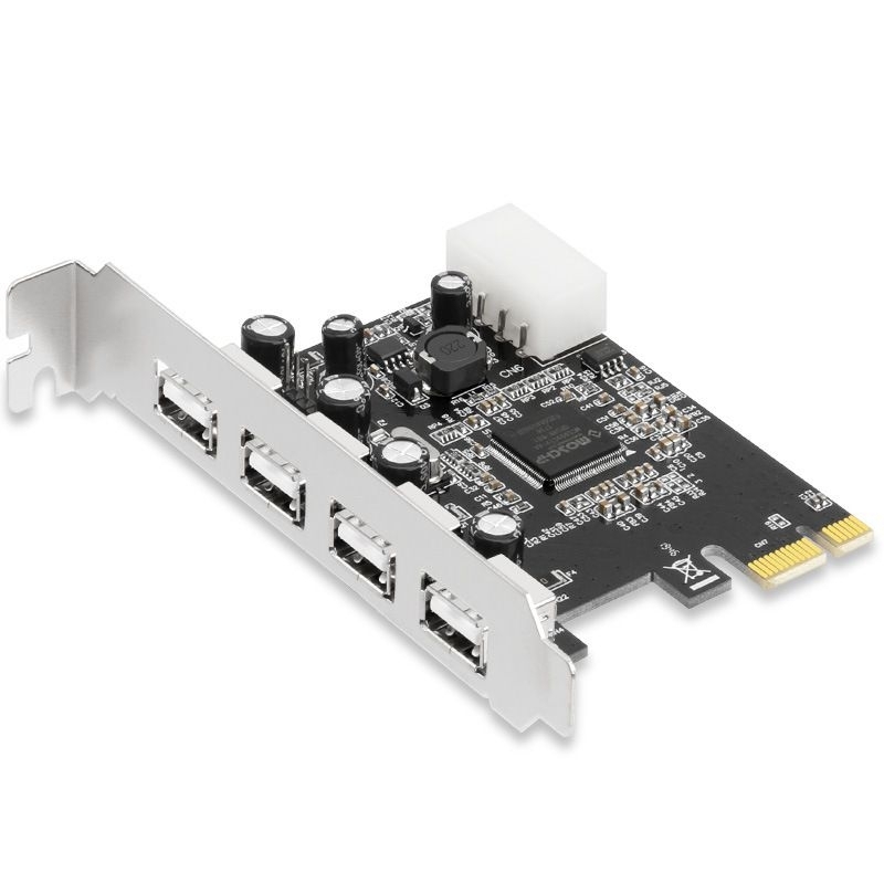 Card mở rộng USB 2.0 4 port giao thức PCIE