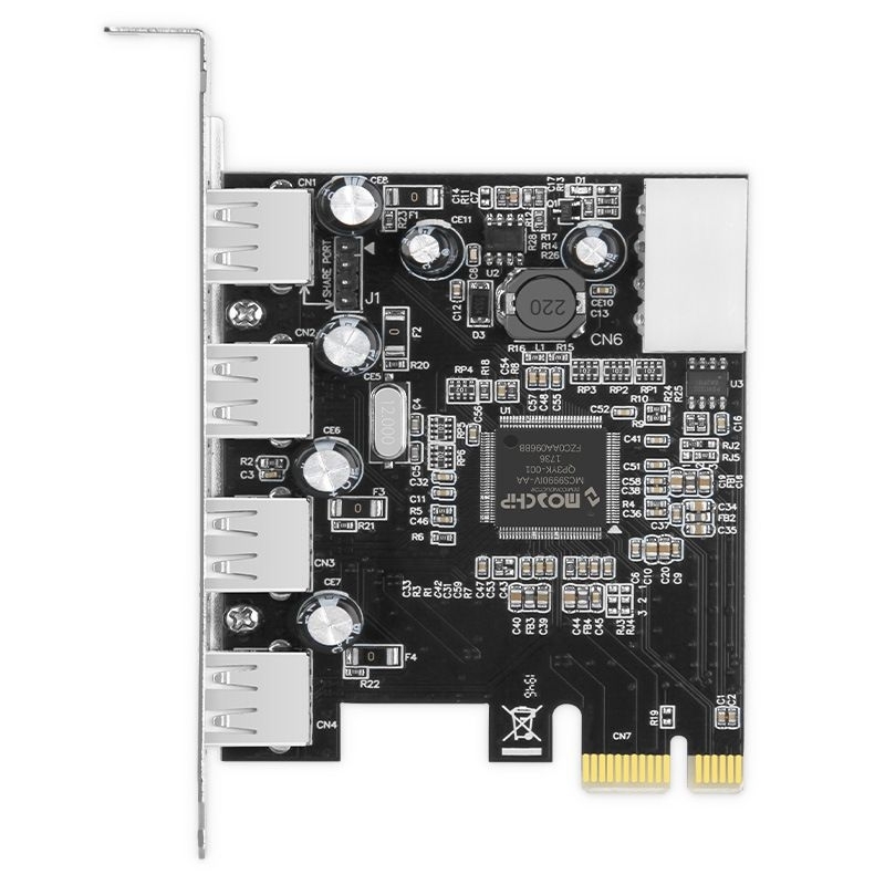 Card mở rộng USB 2.0 4 port giao thức PCIE