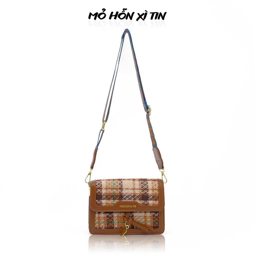Túi Xách Nữ MỎ HỖN XÌ TIN Apolline - Túi Túi Đeo Chéo Nữ Thời Trang Hàn Quốc Size 20 cm