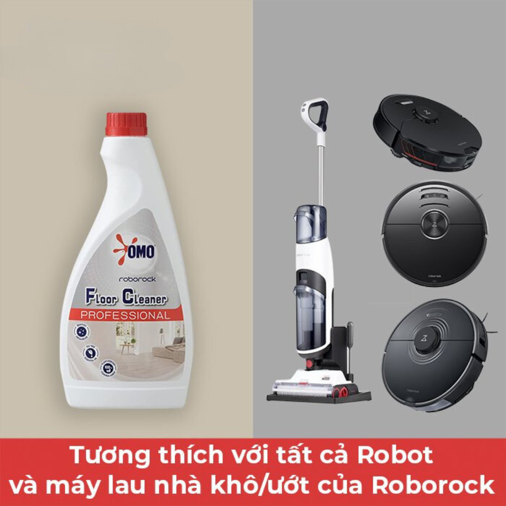 Nước lau sàn chuyên dụng Omo Roborock