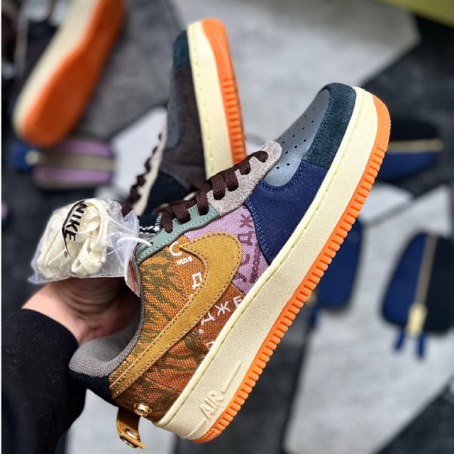Giày AF1 Tra.vis Scot.t CacTus Jack High Quality | Full box phụ kiện 44-45-46