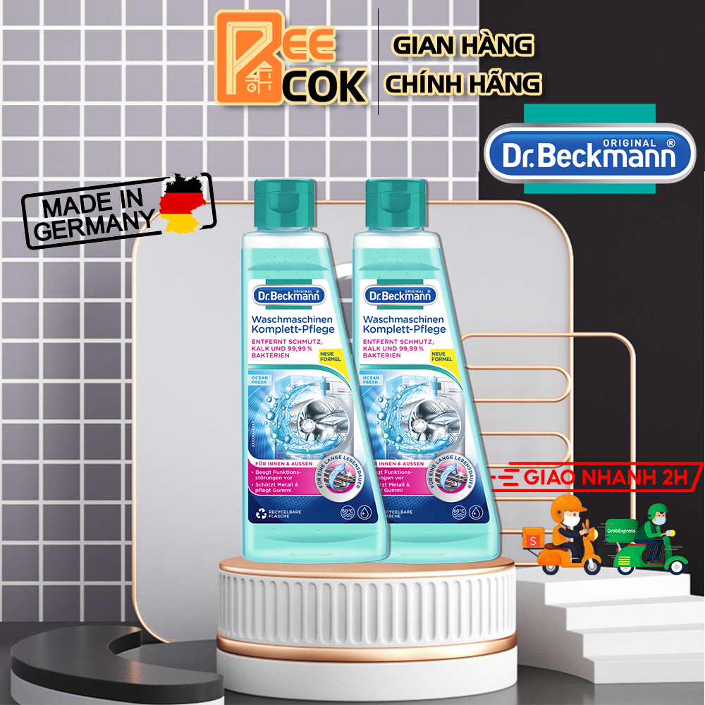 Dung dịch vệ sinh máy giặt Dr Beckmann chai 250ml