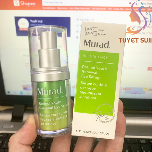 Kem dưỡng mắt ch.ống nhăn Serum mắt Murad Retinol Youth Renewal Eye Cream 15ml