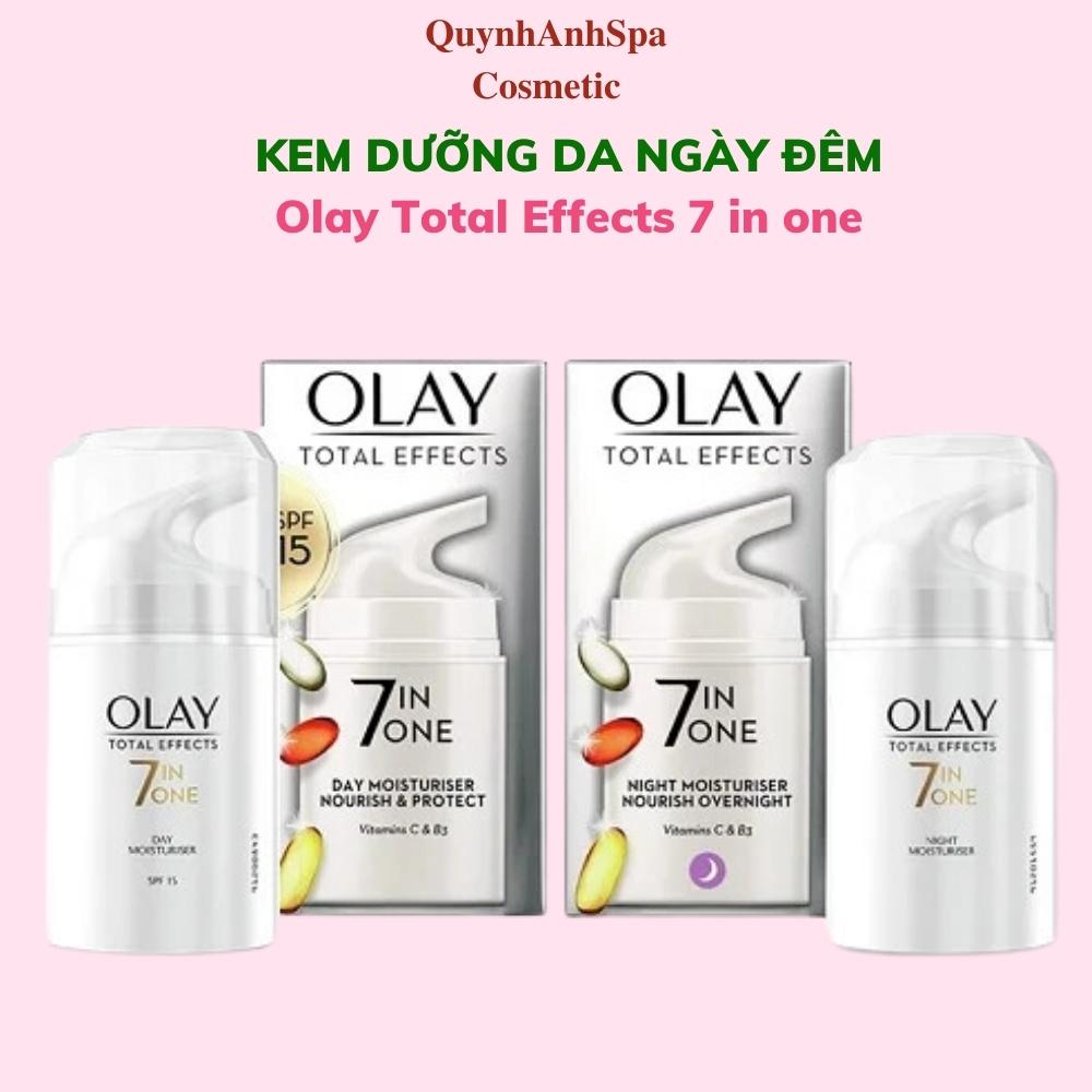 Kem dưỡng da ngày và đêm Olay Total Effects 7 in 1 Kem dưỡng ẩm chống lão hóa quynhanhspa20 50 ml