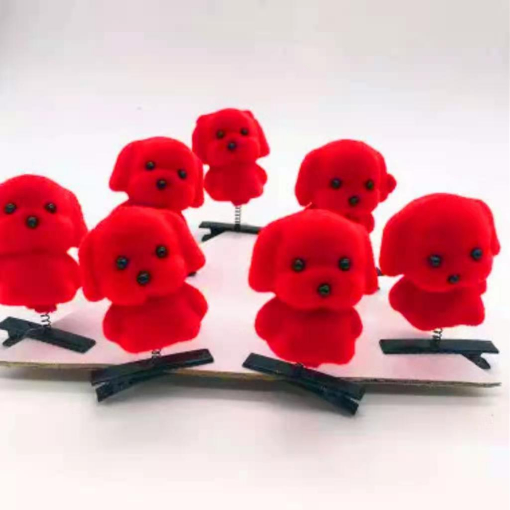 Kẹp tóc lò xo 3D hình gà, vịt, và nhiều mẫu cute dễ thương dành cho con gái