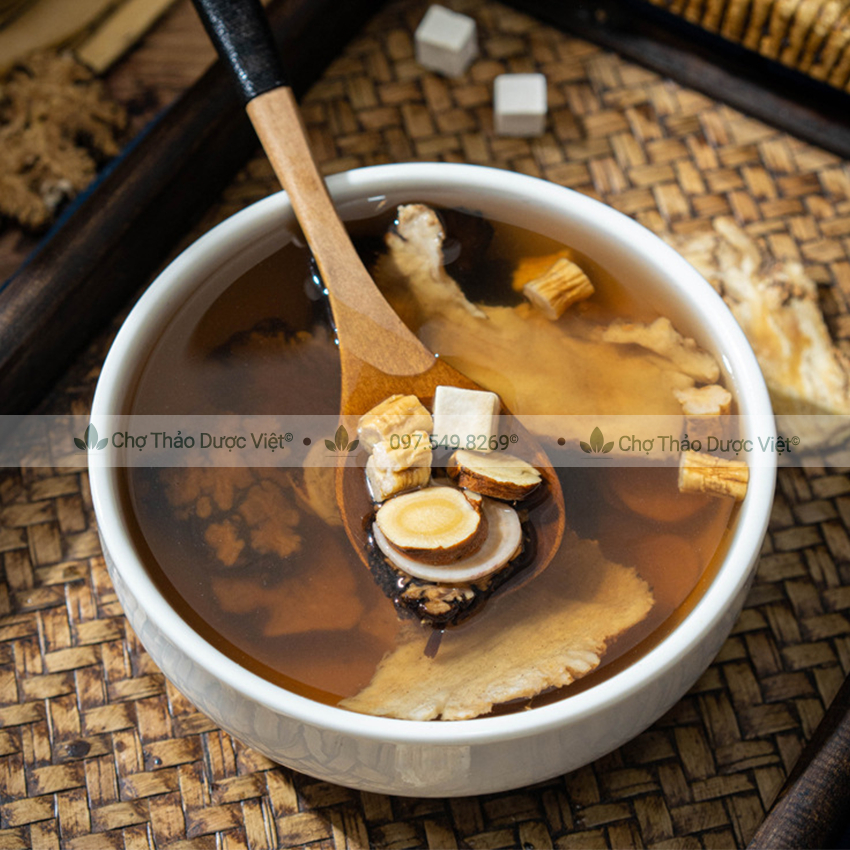 5 Thang Bát Trân Thang  - Khung Quy, Thục Thược, Sâm Linh, Truật Thảo