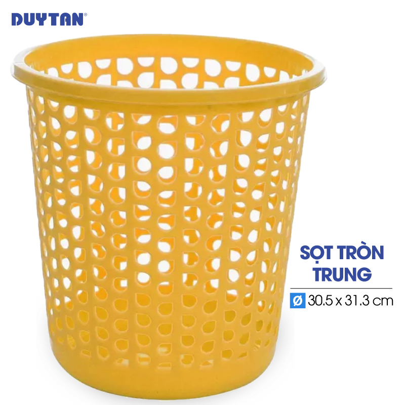 Sọt tròn trung nhựa DUY TÂN (30.5 x 31.3 cm) - 22698