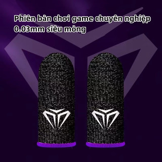 Đầu ngón tay chơi game thể thao điện tử chuyên nghiệp, siêu mỏng 0,03mm, cảm ứng có độ dẫn điện cao bằng sợi đồng