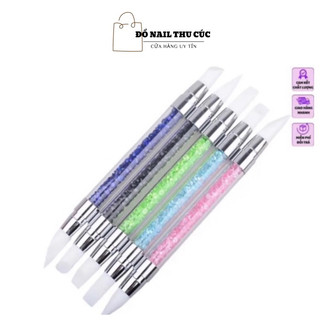 Sét cọ silicon 2 đầu nail