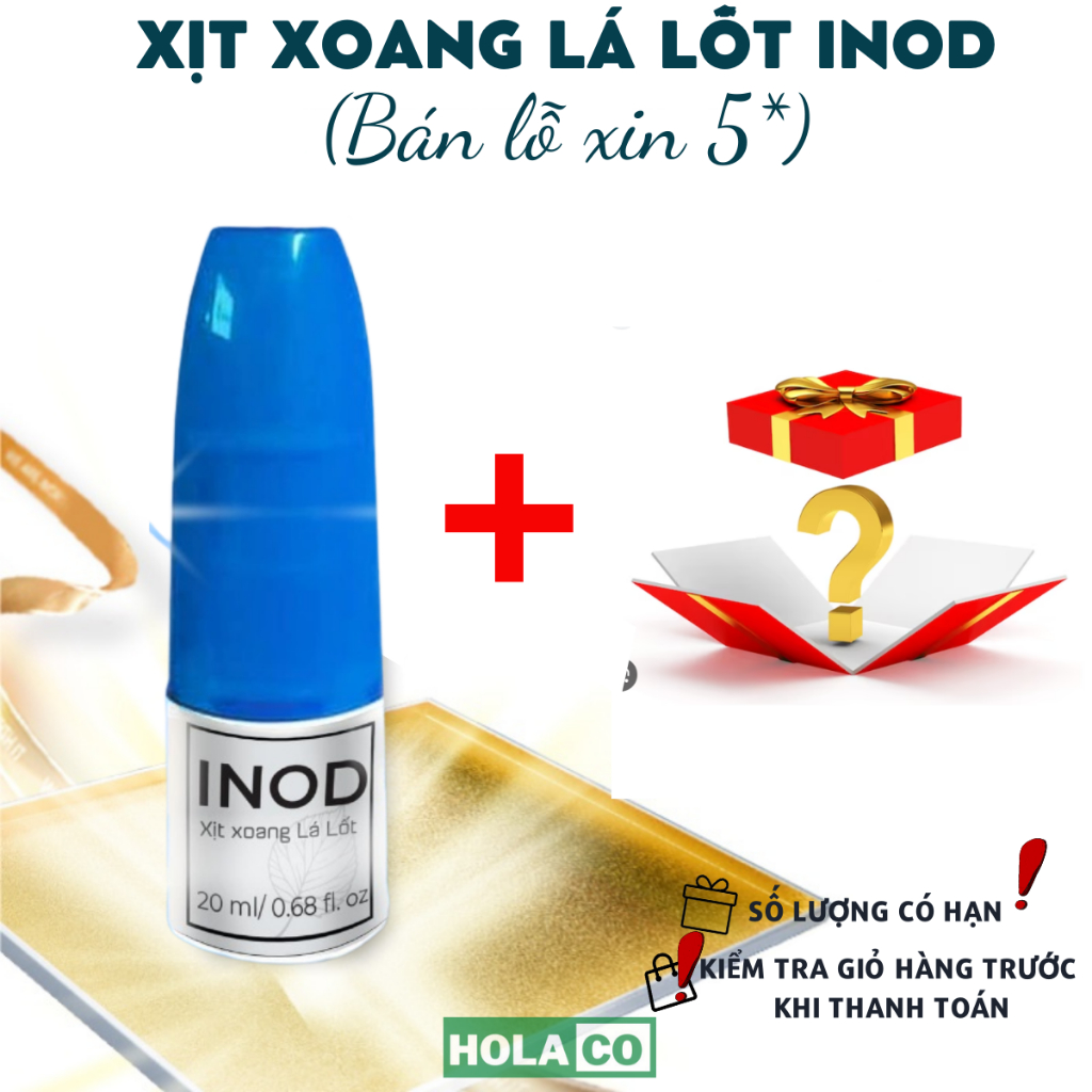Xịt xoang Inod Huyền Phi 20ml thông thoáng sạch mũi tức thì