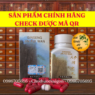 Nhân sâm tăng phì hoàn 60v - check được mã, hàng chính hãng - ginseng jin fui wan hỗ trợ tăng cân