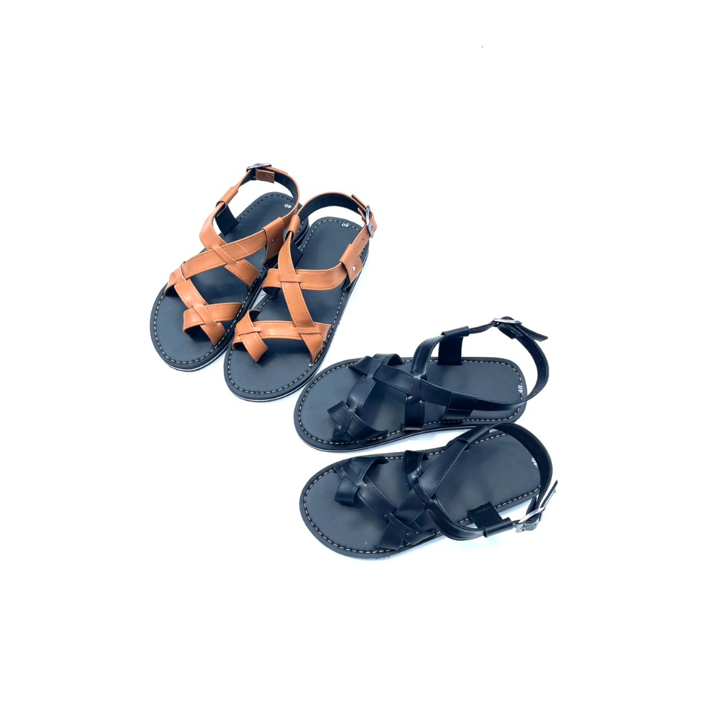 Giày sandal đế may chỉ đế cao su