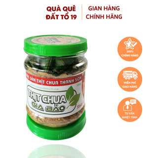 Thịt chua vị tỏi ớt gia bảo - đặc sản thịt chua thanh sơn thơm ngon đậm vị