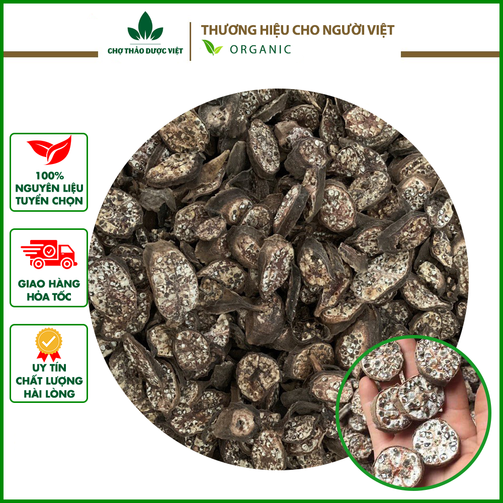 Chuối hột 100g (Chuối hột khô thái lát sạch, đẹp) - Chợ Thảo Dược Việt