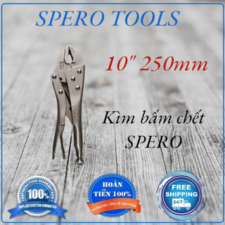 Kìm bấm chết 250mm spero thép cr-v, kìm chết tay trơn, kìm bóp tay, kềm bấm chết, kiềm bấm.