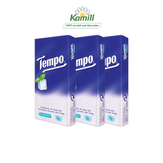 3 gói khăn giấy bỏ túi Tempo không mùi hương