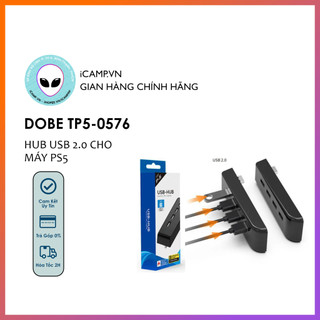 Hub usb 2.0 4 cổng gắn máy ps5 dobe tp5-0576