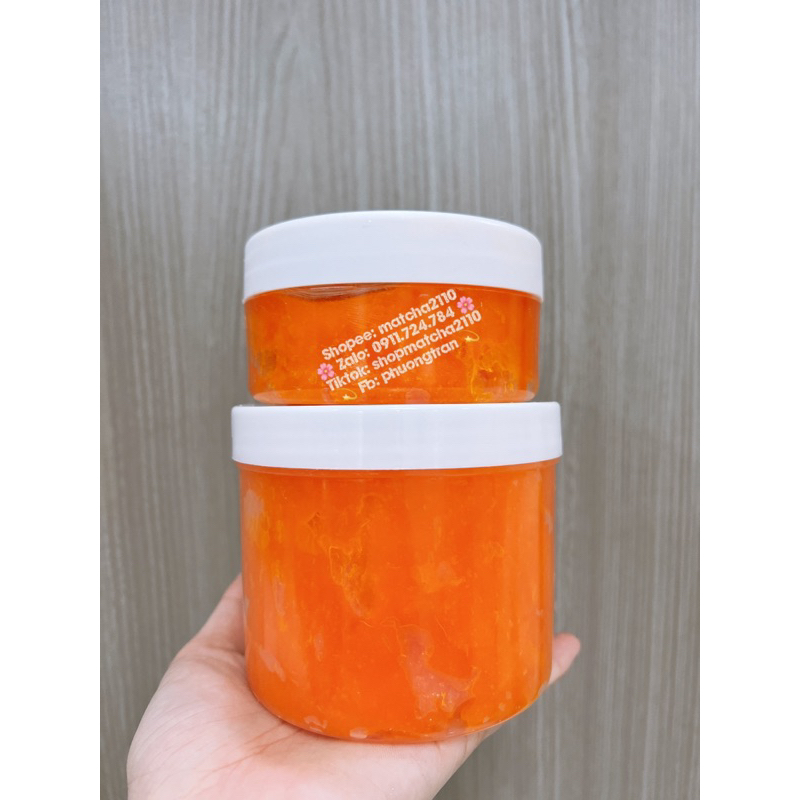 Colagen tươi trộn kem, nấu bóc trắng handmade