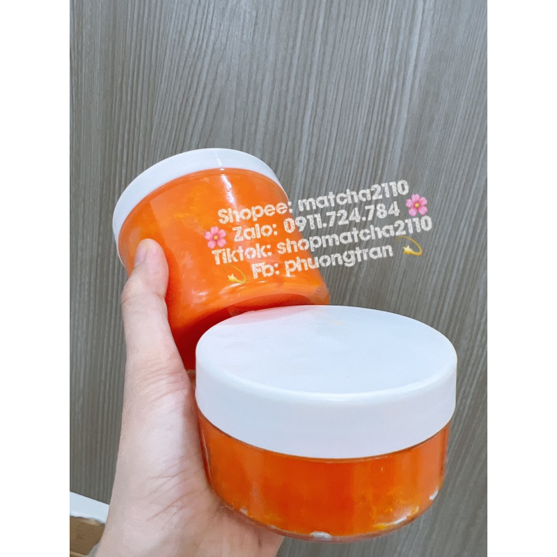 Colagen tươi trộn kem, nấu bóc trắng handmade