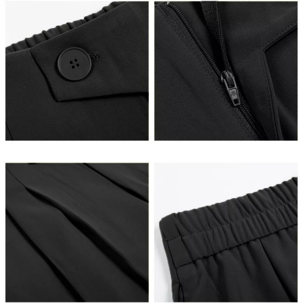 Quần tây baggy nữ lưng thun sau dáng công sở siêu HOT HIT