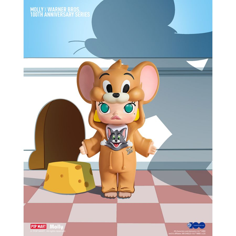 Mô Hình Đồ Chơi POP MART Molly×Warner Bros. 100Th Anniversary Series Figures 6941848223180 - Giao Hàng Ngẫu Nhi