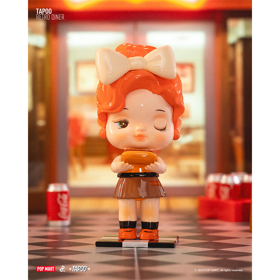 Mô Hình Đồ Chơi POP MART Tapoo Retro Diner 6941848224514 - Giao Hàng Ngẫu Nhiên