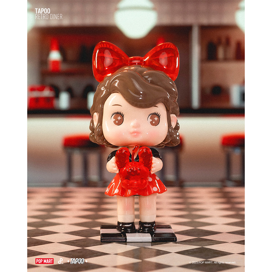 Mô Hình Đồ Chơi POP MART Tapoo Retro Diner 6941848224514 - Giao Hàng Ngẫu Nhiên